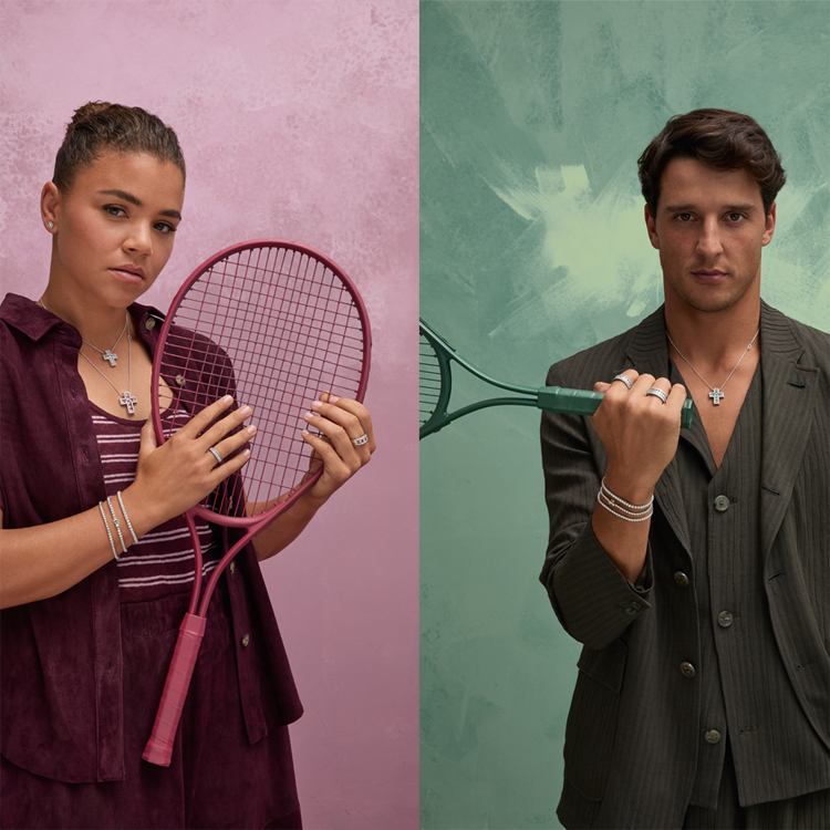 Damiani Welcomes Jasmine Paolini and Luciano Darderi as New Friends of the House