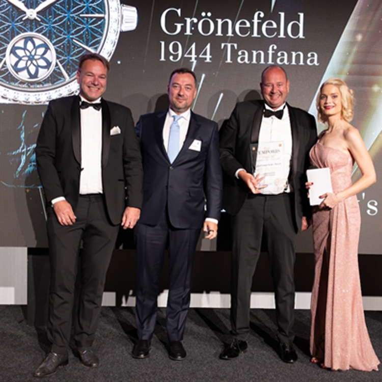 Grönefeld’s 1944 Tanfana Wins ‘Red Carpet Lady’s Watch’ at TEMPORIS 2025