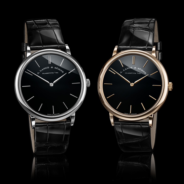 A. Lange & Söhne Unveils the Refined SAXONIA THIN in Honeygold and Platinum
