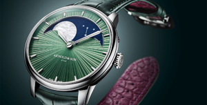 Arnold & Son launches the Perpetual Moon 41.5 Platinum, Fern Green edition