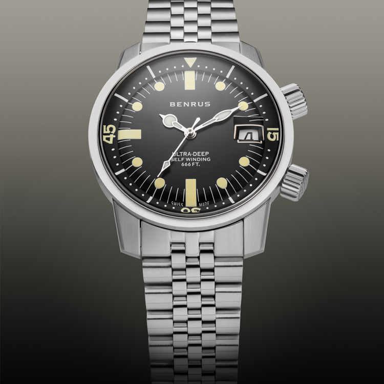 The Iconic BENRUS Ultra-Deep Returns, Combining Heritage Design with Modern Precision