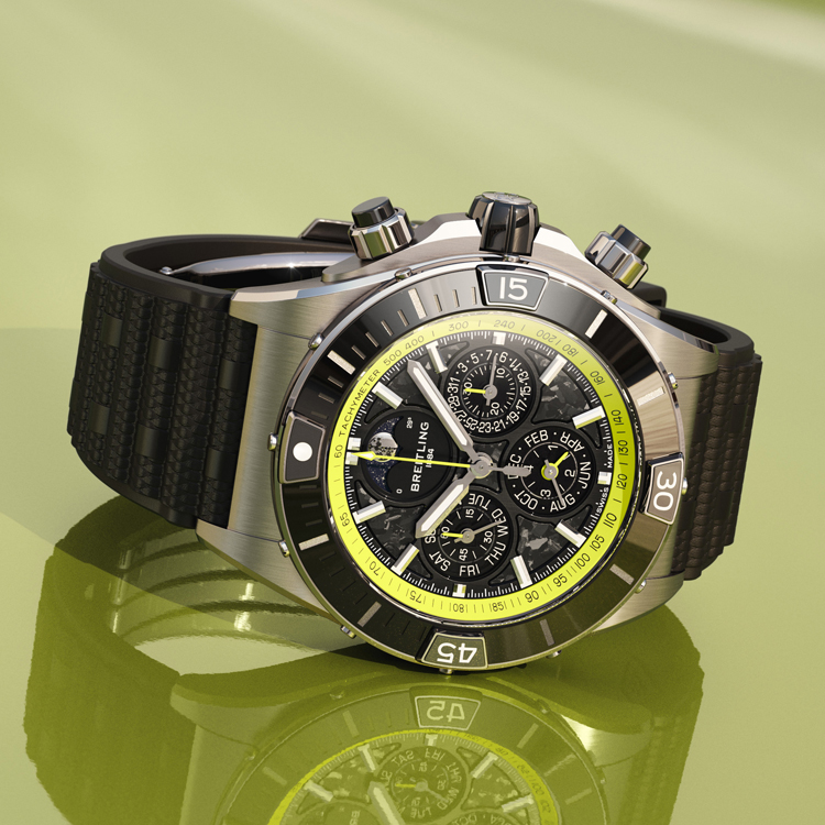 A Bespoke Breitling Super Chronomat for Aston Martin Valhalla Owners