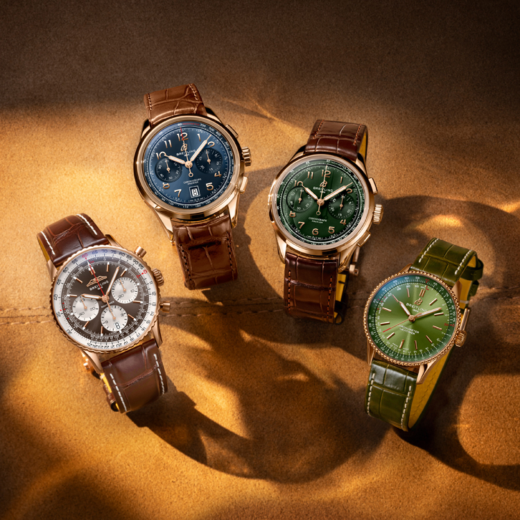 Breitling Blends Heritage and Luxury in New Gold Capsule Collection